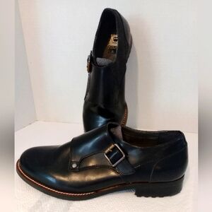 G-Star‎ Raw Womens Black/Gray Leather Dress Shoes Size 8